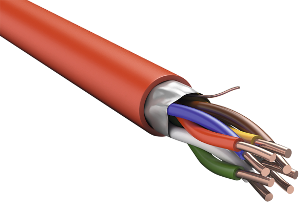 ITK Кабель огнестойкий КПСЭнг(А)-FRLSLTх 1х2х1,0 красный (200м)