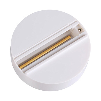 Трехфазная чаша крепления для стационарной фиксации прожекторов P20 220V белый NOVOTECH