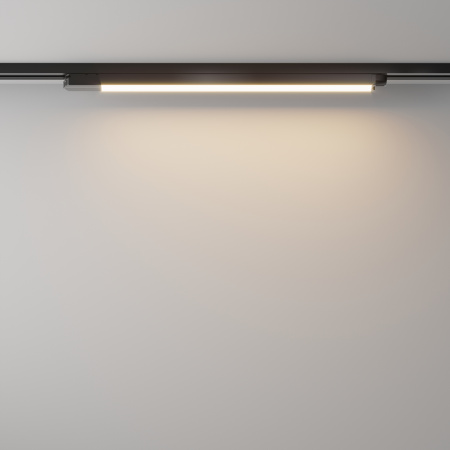 Трековый светильник LED 24Вт Черный IP20 Single phase track system Unity TR000-1-24W3K-B Technical Maytoni