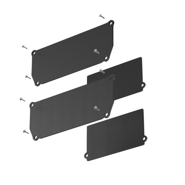 Заглушка декоративная черная 2шт. + фиксирующая черная 2шт. для профиля ALM-9940-SC Черный (ALM012EC-SC-B) Technical Maytoni