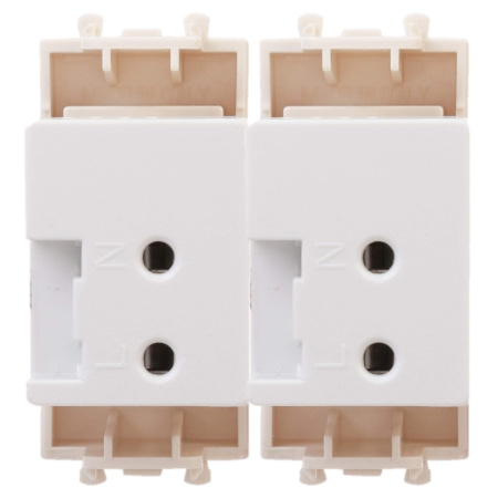 USB зарядное устройство модульное, "Avanti", "Ванильная дымка", 2 модуля DKC