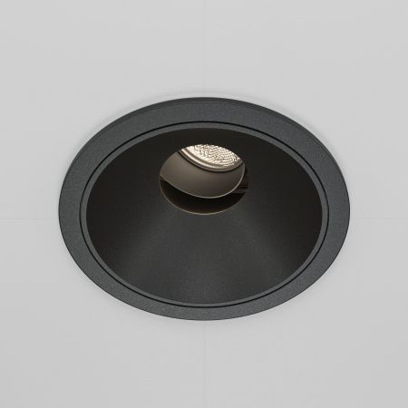 Встраиваемый светильник LED 10Вт Черный IP20 Downlight DL057-10W4K-B Technical Maytoni