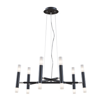 Подвесной светильник 12*G9 25Вт Черный IP20 Vigo MOD031PL-12B Technical