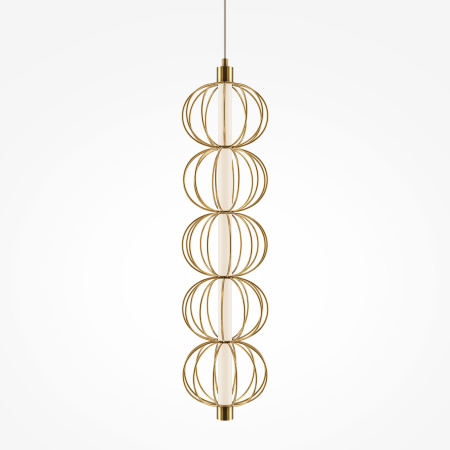 Подвесной светильник LED 17Вт Золото IP20 Golden Cage MOD216PL-L10G3K Maytoni