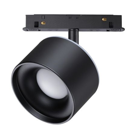 Трек.св-к для низков.шин.с перекл.цв.темп.IP20 LED 3000К/4000К/6000К 12W вниз+3W вверх черн NOVOTECH