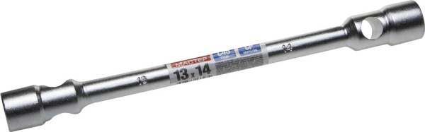 Ключ торцовый "Мастер" двухсторонний прямой, 13х14мм ЗУБР