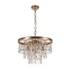 Подвесной светильник 5*E14 40Вт Золото IP20 Linn MOD091PL-05G Maytoni