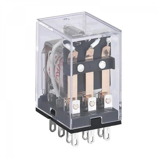 Промежуточное реле JZX-22F(D) 4 конт. с инд. LED 3А 220В DC (R) CHINT