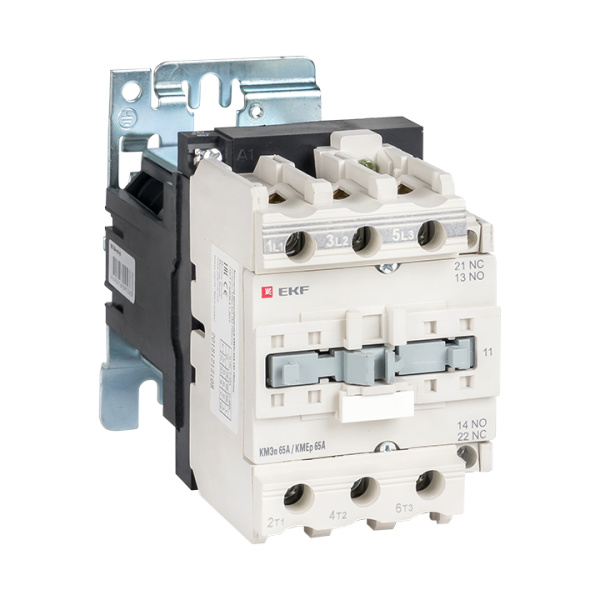 Контактор КМЭп малогабаритный 65А 24В DC 1NO 1NC PROxima EKF