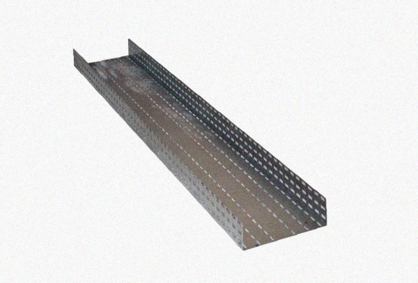 Лоток перфорированный ЛМ 200х100х2000 У3, окрашенный, S1,5