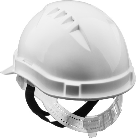 Защитная каска МАСТЕР пластиковый амортизатор, реечный механизм регулировки, универсальное крепление для наушников и щитков (B) ЗУБР