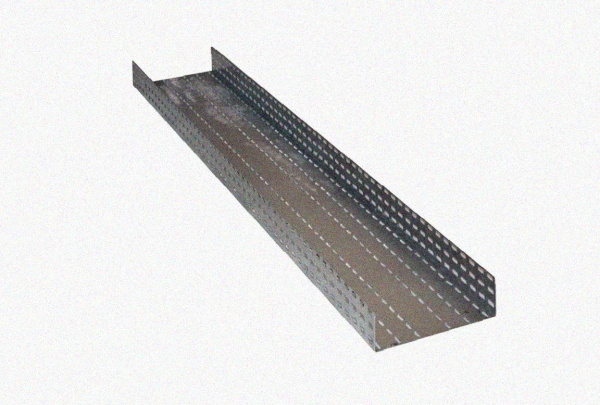 Лоток перфорированный ЛМ 200х50х2000 УТ1,5, горячее цинкование, S1,5