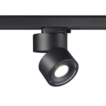 Трехфазный трековый св/д св-к IP20 LED 15W 4000K 1300Лм 100-265V черный GRODA NOVOTECH