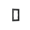 Рамка пластиковая Voltum S70 на 1 пост, (графит)