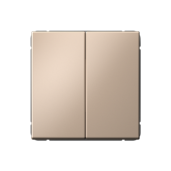 ARTGALLERY 2-клавишный ПЕРЕКЛЮЧАТЕЛЬ, сх.6/2, 10АХ, механизм, ПЕСОЧНЫЙ Systeme Electric