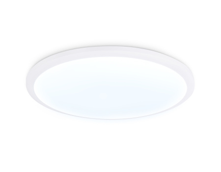 Потолочный светодиодный светильник FZ1231 WH белый IP44 42W 6400К D370*55 (Без ПДУ) Ambrella Light