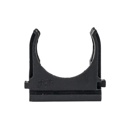 Крепеж-клипса d25 мм (10 шт) черная EKF-Plast