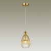 Подвес E27 60W 220V STORZO янтарный/бронзовый ODEON LIGHT
