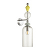 Бра E14 1*40W 4893/1WA BIZET хром/раноцветн./керамика/стекло ODEON LIGHT