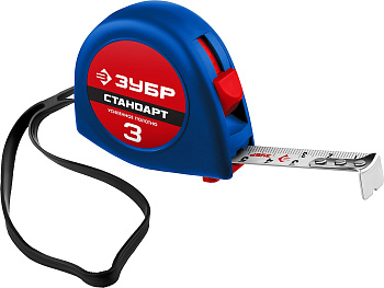 Рулетка 3м х 16мм ЗУБР