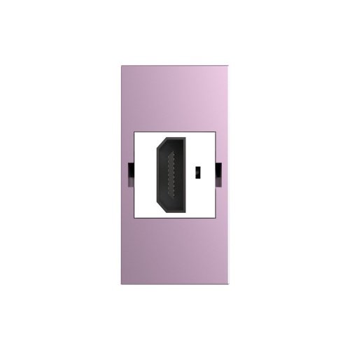 Розетка HDMI 2.0, цвет розовый (механизм) Livolo фото 2