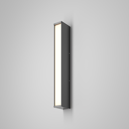 Настенный светильник (бра) 20Вт 3000К Черный IP65 Corte O571WL-L20B3K Outdoor Maytoni