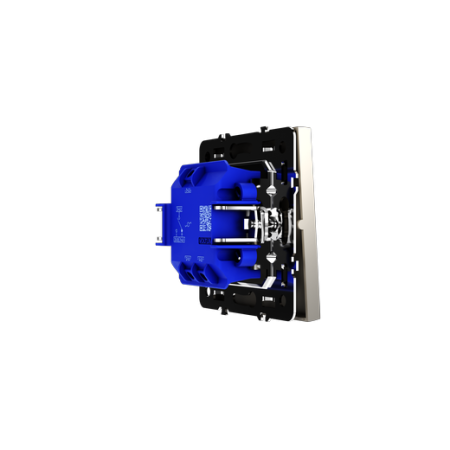 Проходной переключатель встраиваемый Voltum S70 одноклавишный 10А, (кашемир)