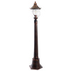 Светильник садово-парковый Feron PL596 столб 60W 230V E27, коричневый