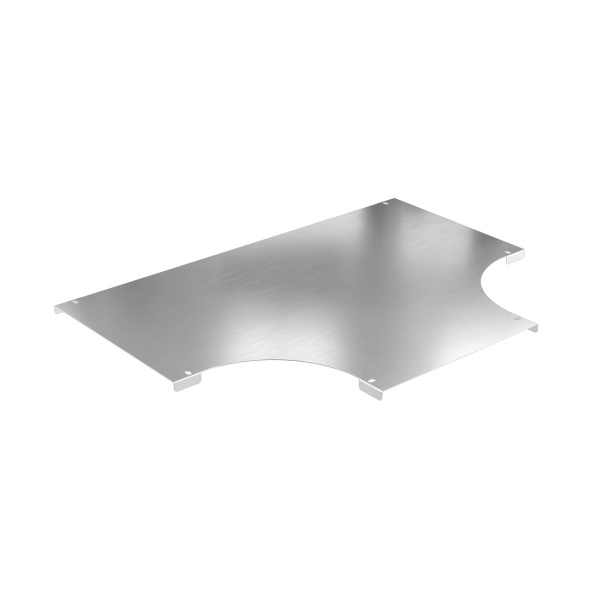 Крышка на T-образный ответвитель 400, толщ. 2 мм, R300, алюминий DKC Крышка на T-образный ответвитель 400, толщ. 2 мм, R300, алюминий DKC