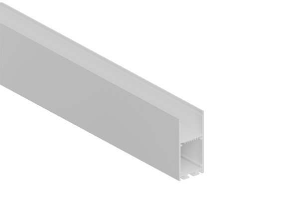 Donel Накладной/подвесной алюминиевый профиль, 32,2х71,5х2000. Цвет: Белый матовый, RAL9003,