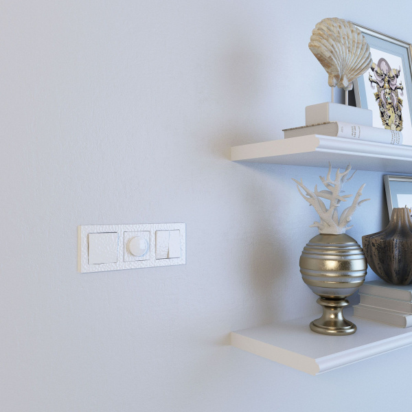 Hammer Рамка на 3 поста (белый) Werkel