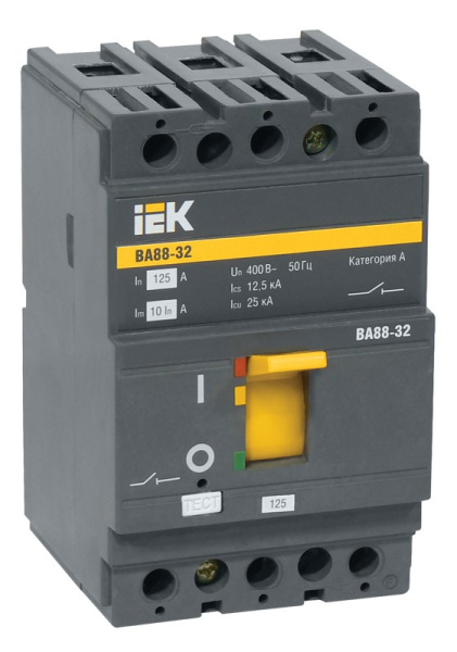 Выключатель автоматический ВА88-32 3П 100А 25кА Compact NS IEK