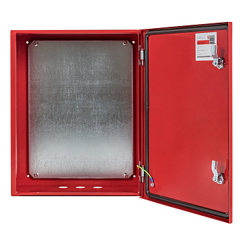 Щит с монтажной панелью ЩМПг-80,60,25 (ЩРНМ-4) RAL 3001 IP54 PROxima EKF