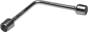 Ключ торцовый "Мастер" двухсторонний L-образный, 13х14мм ЗУБР