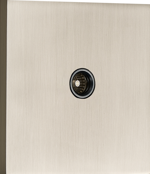 Donel N96 TV розетка (папа), Никель, серия DT Donel N96 TV розетка (папа), Никель, серия DT