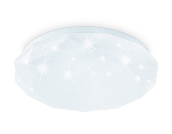 Потолочный светодиодный светильник FZ1016 WH белый 16W 6400K D250*55 (Без ПДУ) Ambrella Light