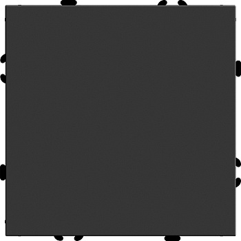 Переключатель 1-клавишный (механизм), STEKKER, 250В, 10A, серия Эмили, RSW10-5105-05, черный уголь, soft touch