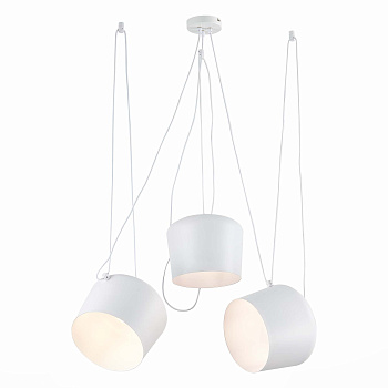 Светильник подвесной Белый/Белый E27 3*40Вт SLE120653-03 EVOLUCE
