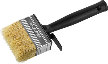 Кисть-макловица "ОПТИМА", светлая щетина, пластмассовый корпус, 30х70мм ЗУБР