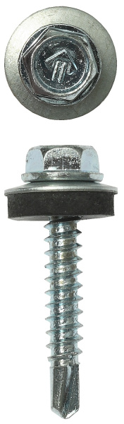 Саморезы СКД кровельные, 29 х 4.8 мм, 400 шт, для деревянной обрешетки, Профессионал ЗУБР