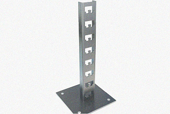 Стойка кабельная напольная одинарная К1171х2000 УХЛ1 горячее цинкование, S2,5, L2000