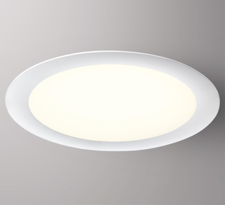 Встр.св/д св-к с перекл.цвет.темп.IP20 LED 3000К/4000К/6000К 20W 220V белый LANTE NOVOTECH
