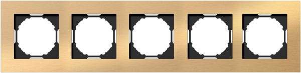 Donel A07 Natural Золотистый Алюминий рамка 5-я, серия DB