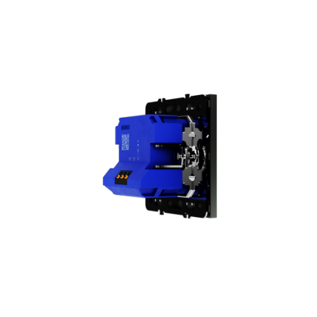Светорегулятор встраиваемый Voltum S70 поворотно-нажимной 600 Вт, (титан)
