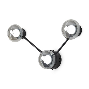 Потолочный светильник 3*LED 11,4Вт Матовый Черный IP20 Drop FR5445CL-L15B Freya