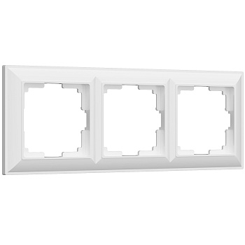 Fiore Рамка на 3 поста (белый) Werkel