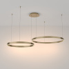 Подвесной светильник 2*LED 88Вт Латунь IP20 Rim MOD058PL-L74BS3K Maytoni