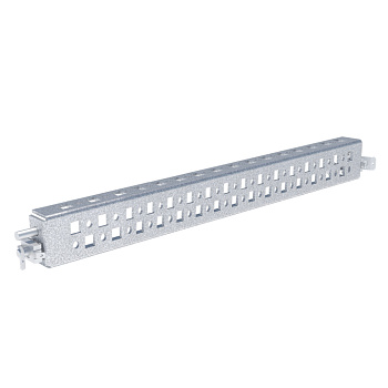 Рейка монтажная перфорированная с торцевым монтажом Д400 (4 шт) AVERES EKF