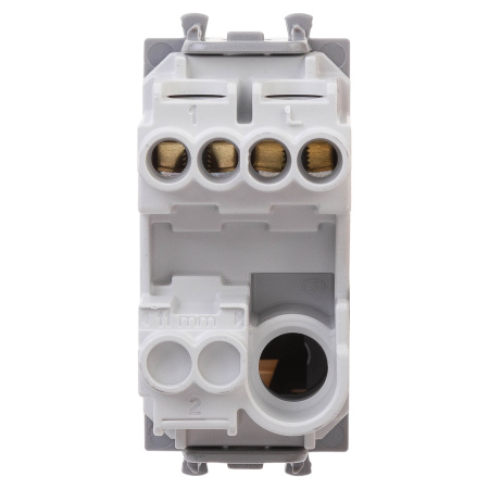 Кнопка модульная, "Avanti", "Ванильная дымка", 1 модуль DKC