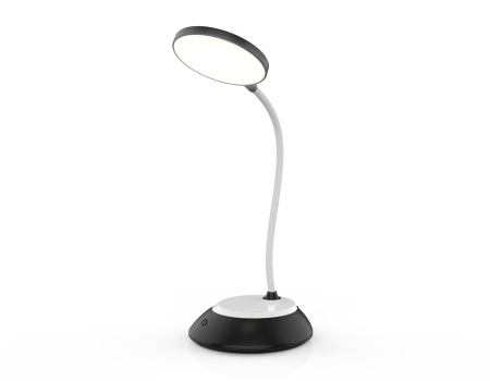 Светильник светодиодный настольный DE601 BK/WH черный/белый LED 2800-6500K 5W Ambrella Light